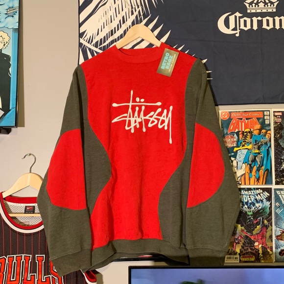 Custom Stussy Rework Crewneck - Picture 1 of 5